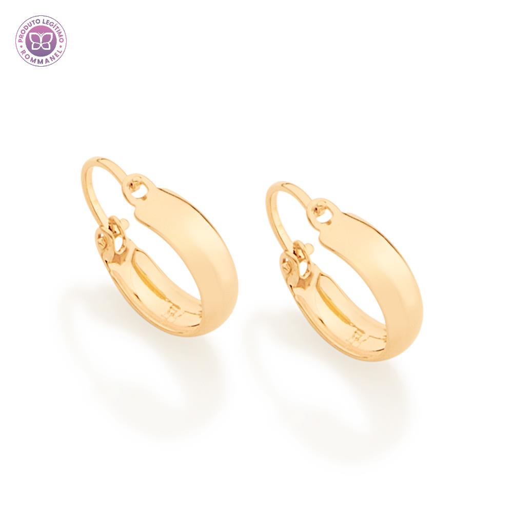 Rommanel Brinco argola infantil banhado a ouro 18K 5207630000