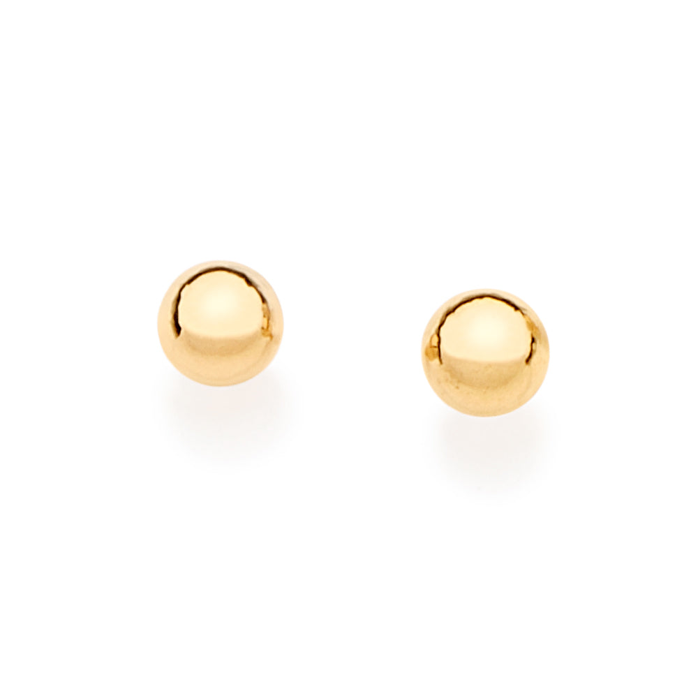 BRINCO ROMMANEL ESFERA INFANTIL BANHADO A OURO 18K - TAM.ÚNICO 5207970000