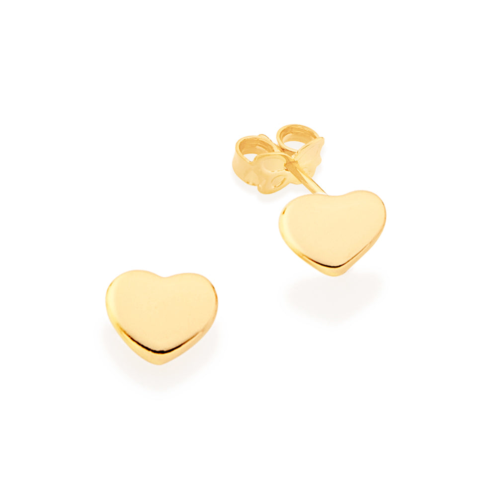 BRINCO ROMMANEL CORAÇÃO BANHADO A OURO 18K - TAM.ÚNICO 5229280000
