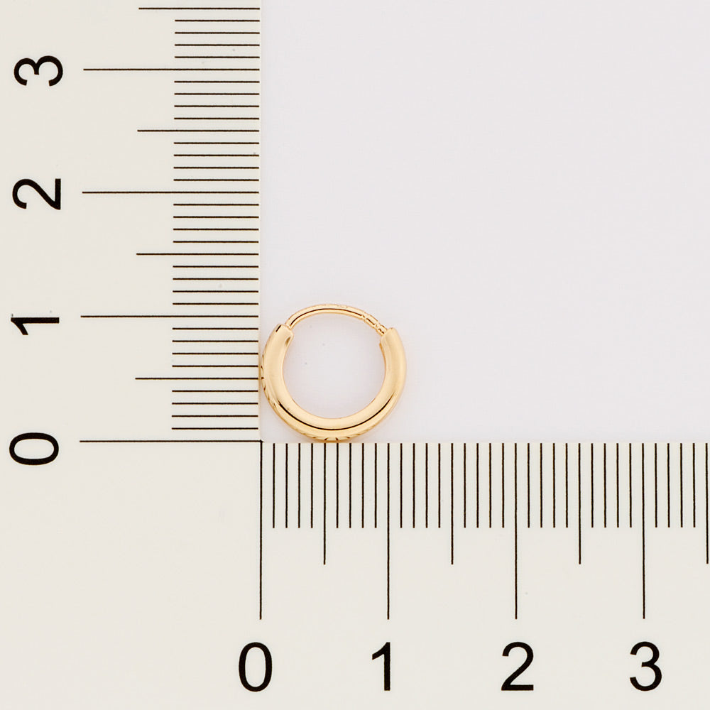 BRINCO ROMMANEL ARGOLA BANHADO A OURO 18K - TAM.ÚNICO 5271630000