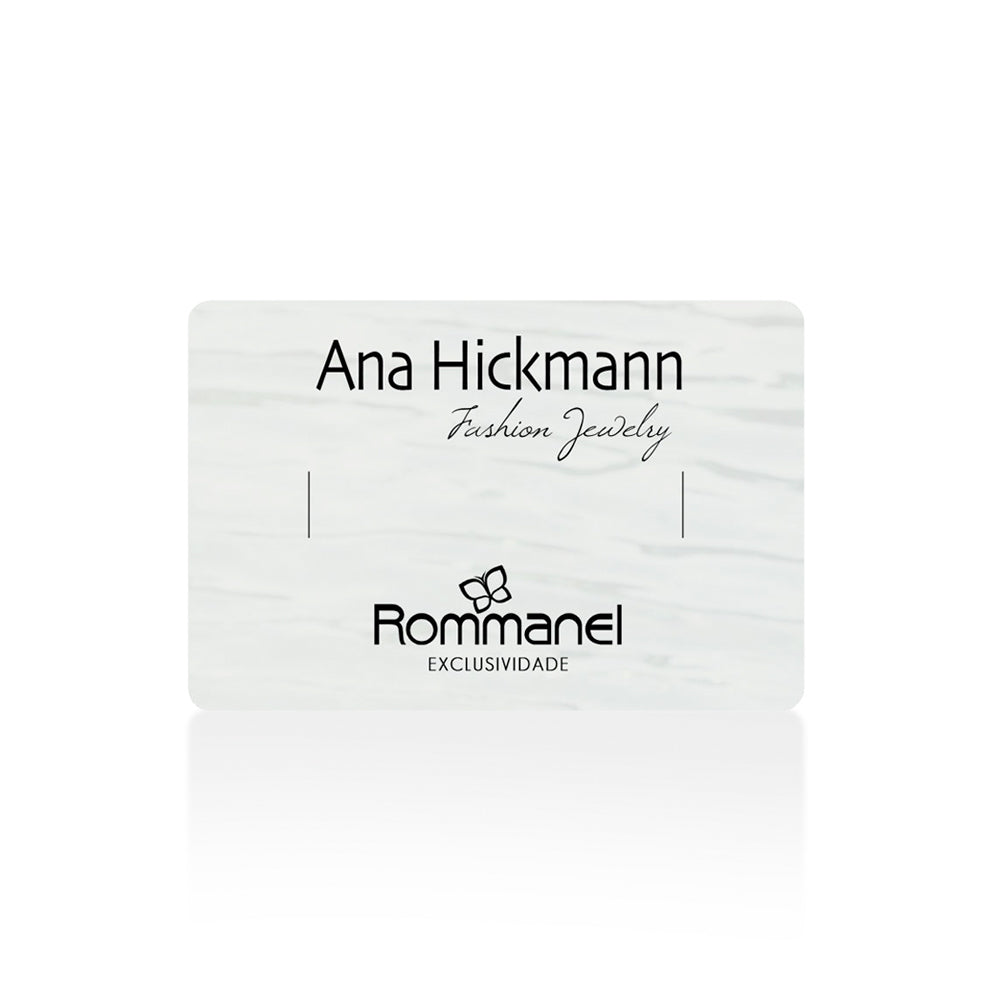 Rommanel Brinco banhado a ouro 18K com zircônias - Tam.Único 5275120006