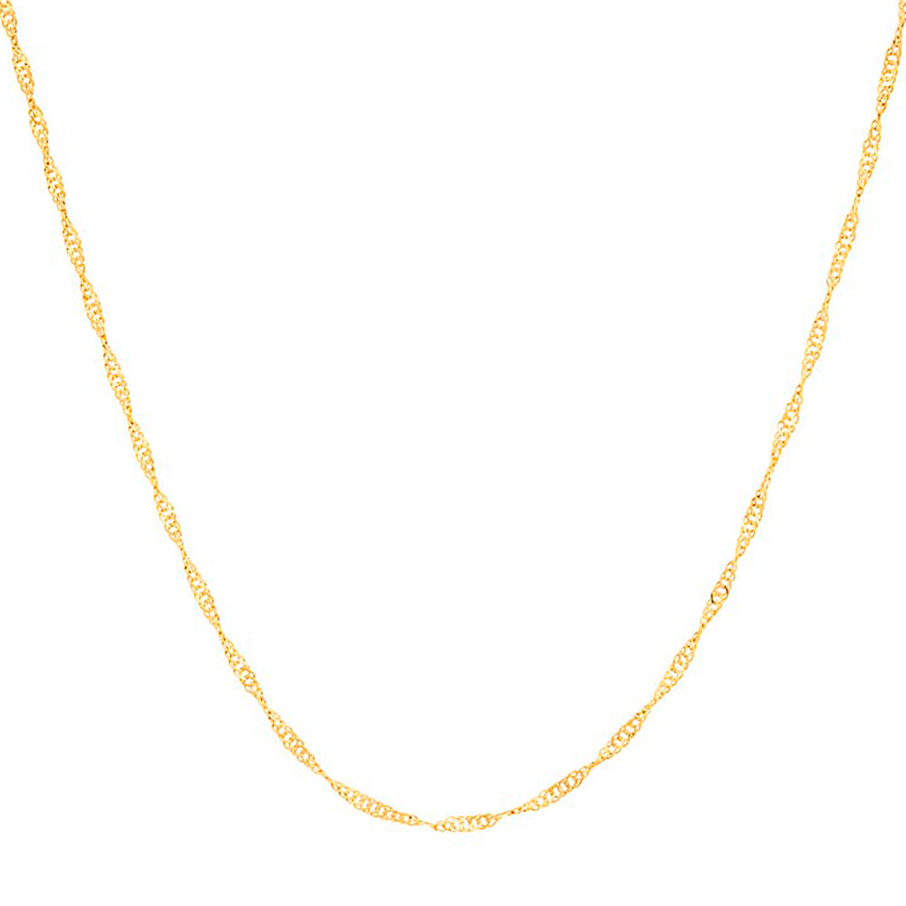 Gargantilha Rommanel singapura banhada a ouro 18K – 50 cm 5305915000