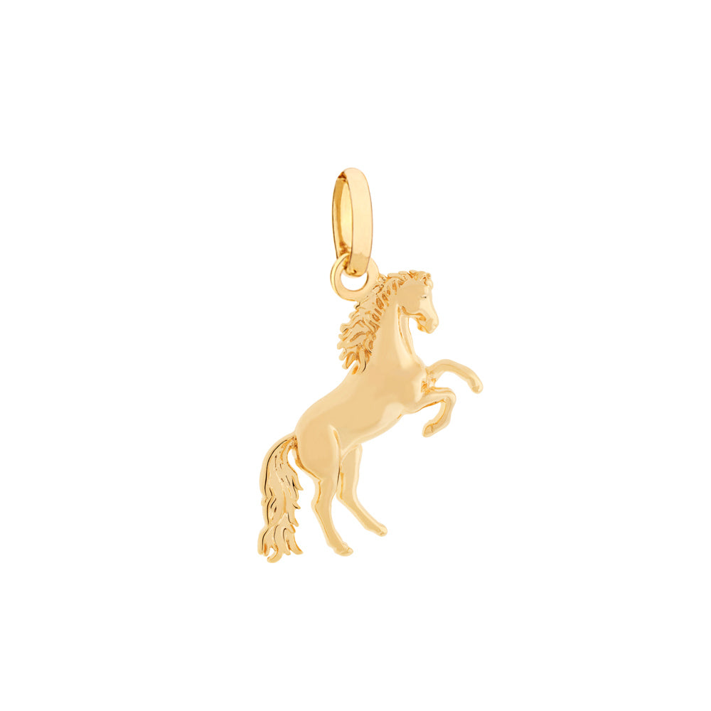 Pingente Cavalo Masculino/Feminino Rommanel banhado a ouro 18K 5420460000