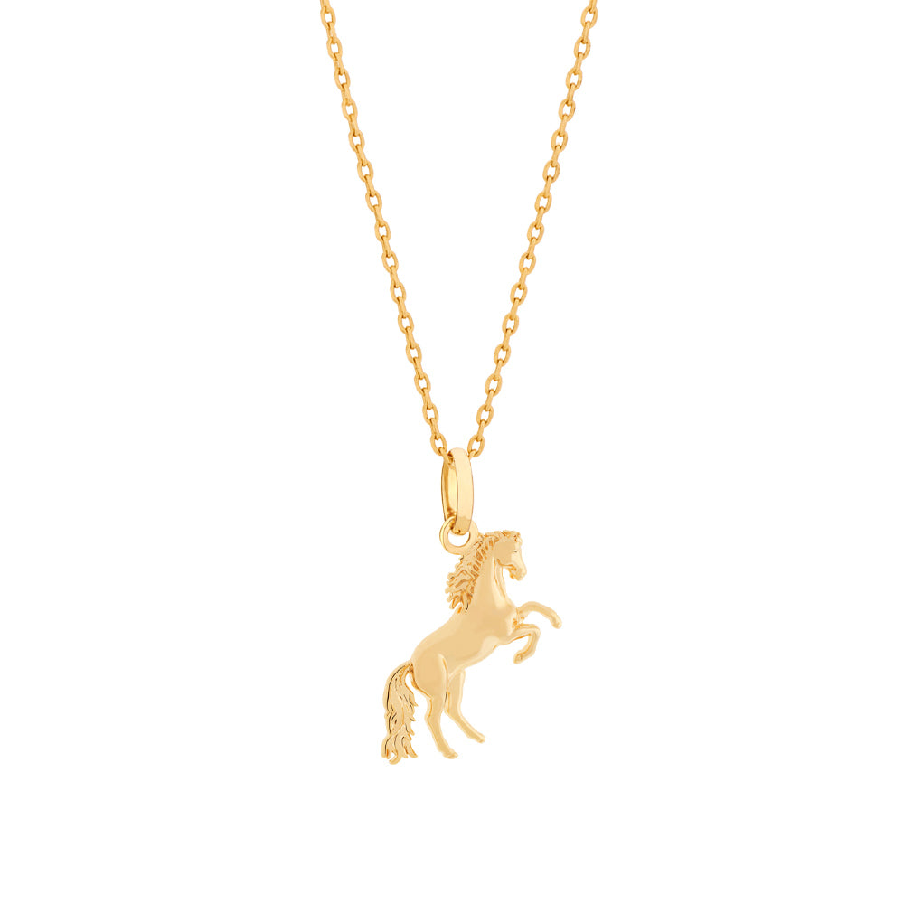 Pingente Cavalo Masculino/Feminino Rommanel banhado a ouro 18K 5420460000