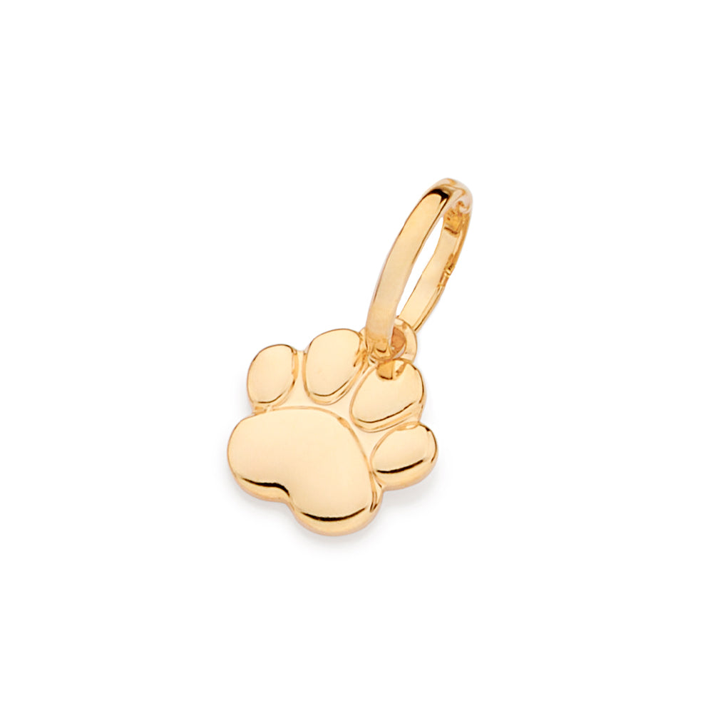 Pingente Pata de Pet Rommanel banhado a ouro 18K 5427670000