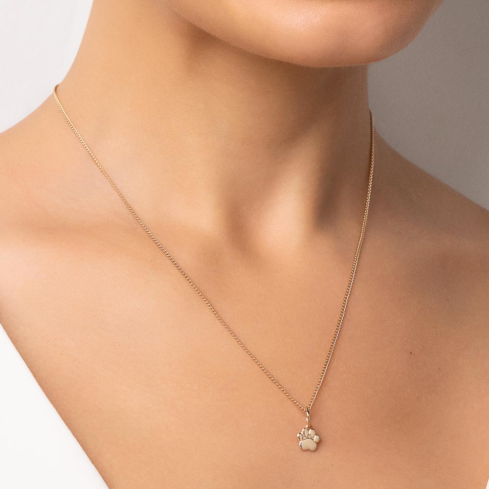 Pingente Pata de Pet Rommanel banhado a ouro 18K 5427670000