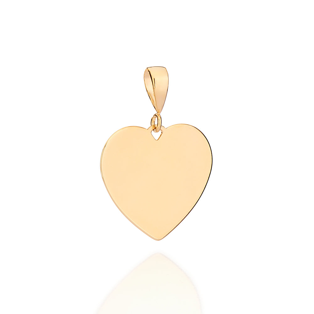 KIT ROMMANEL Pingente Coração Personalizável + Gargantilha Singapura - 5428100000 5305915000