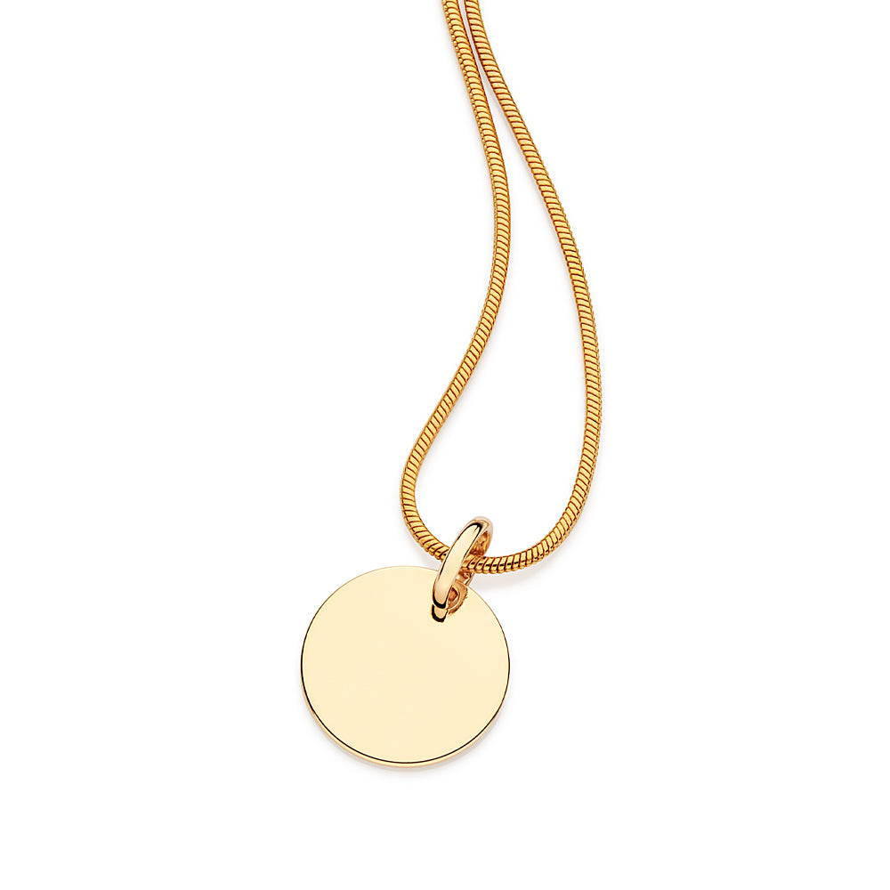 MEDALHA ROMMANEL PERSONALIZÁVEL BANHADA A OURO 18K - TAM.ÚNICO 5428170000