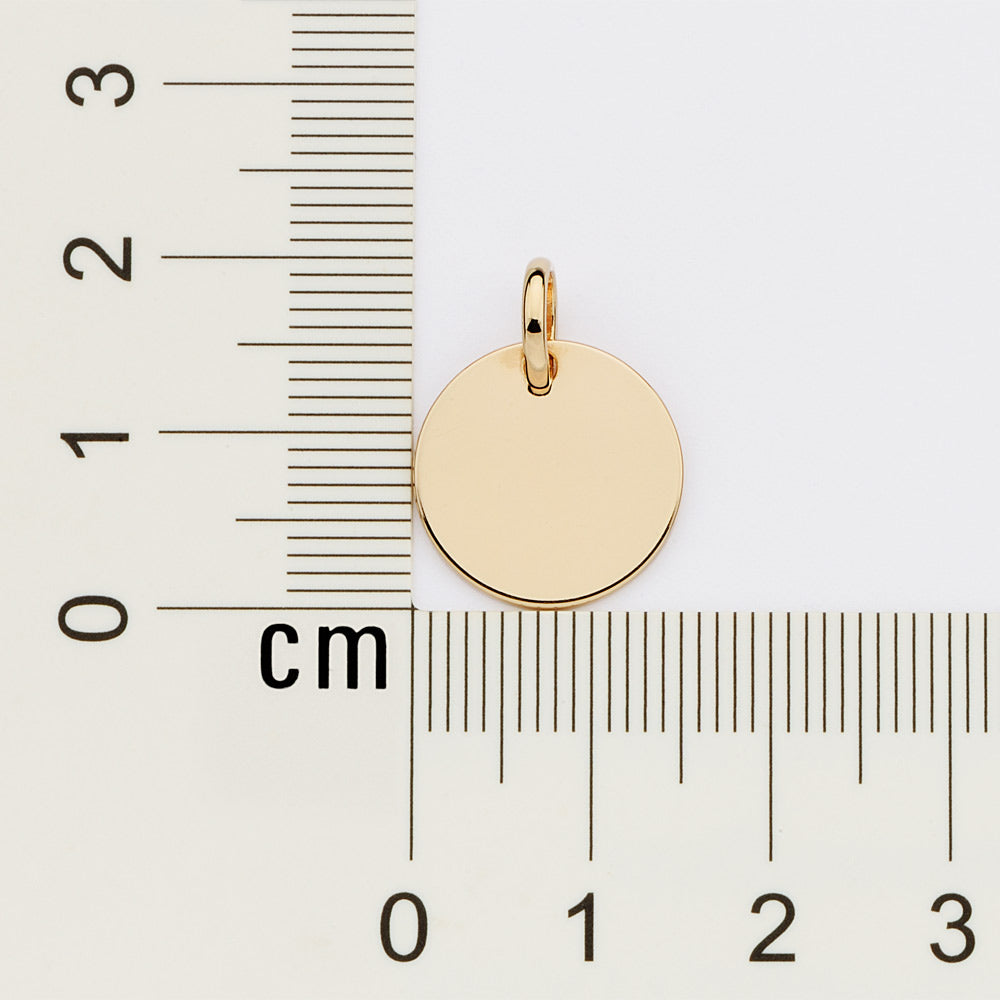 MEDALHA ROMMANEL PERSONALIZÁVEL BANHADA A OURO 18K - TAM.ÚNICO 5428170000