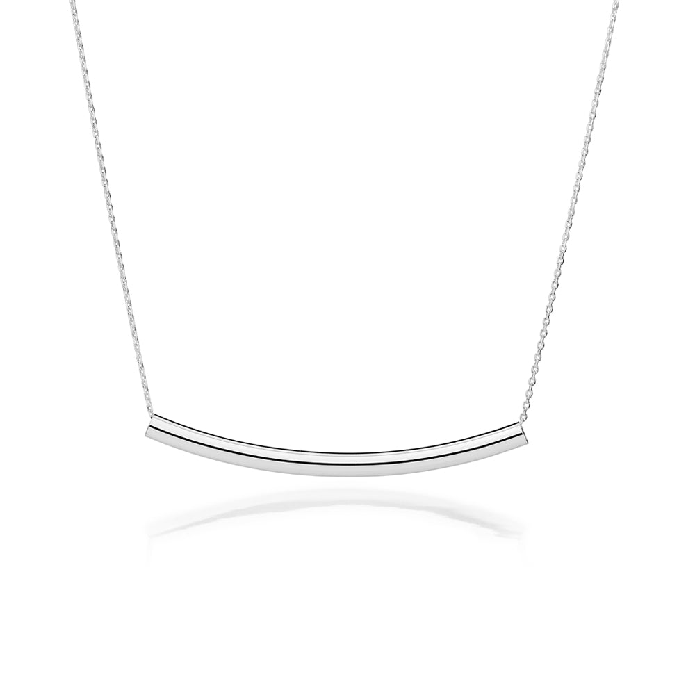 Gargantilha Rommanel com pingente tubo de Prata 925 – 45 cm 8301164200