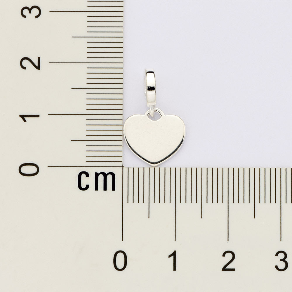 BERLOQUE ROMMANEL CORAÇÃO LISO PERSONALIZÁVEL DE PRATA 925 - TAM.ÚNICO 8401210000