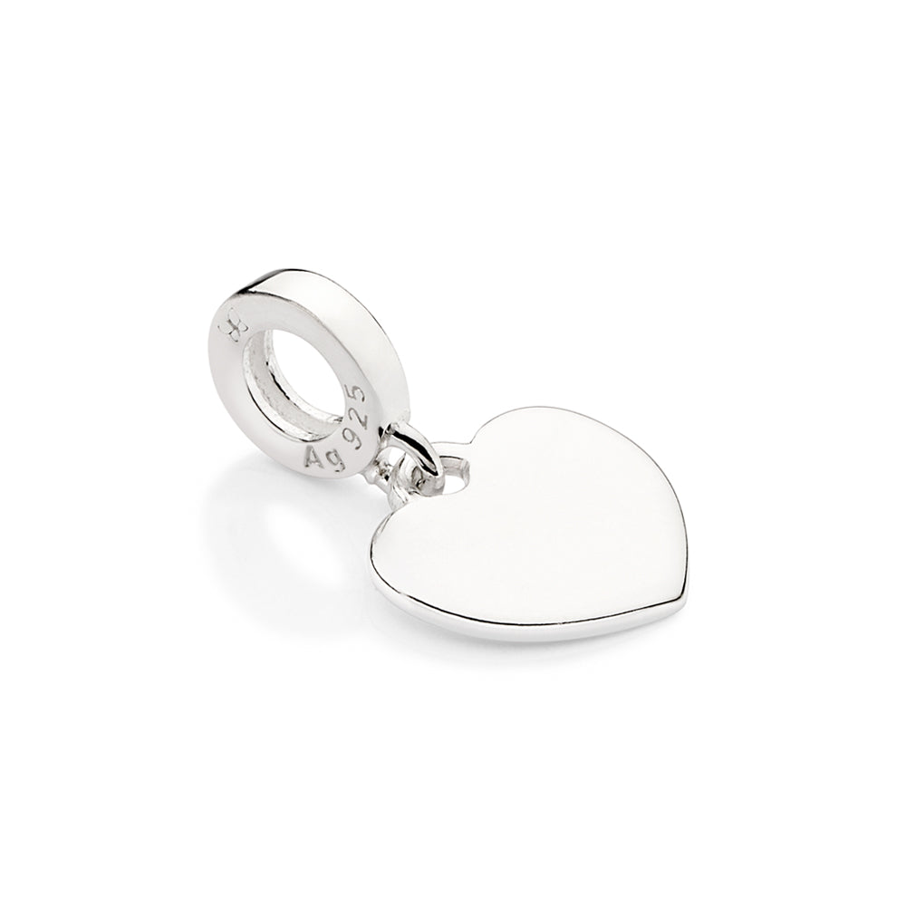 BERLOQUE ROMMANEL CORAÇÃO LISO PERSONALIZÁVEL DE PRATA 925 - TAM.ÚNICO 8401210000