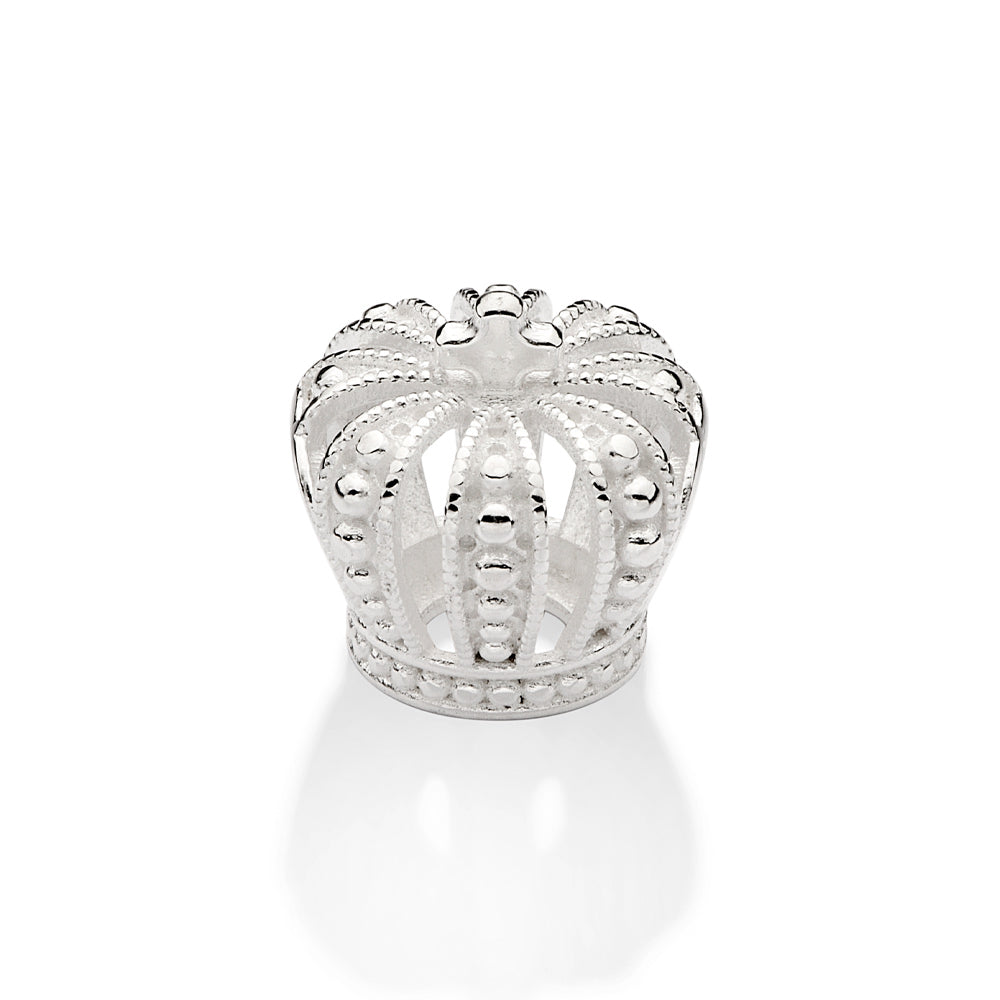 Berloque Rommanel coroa Prata 925 Tam Único 8401490000